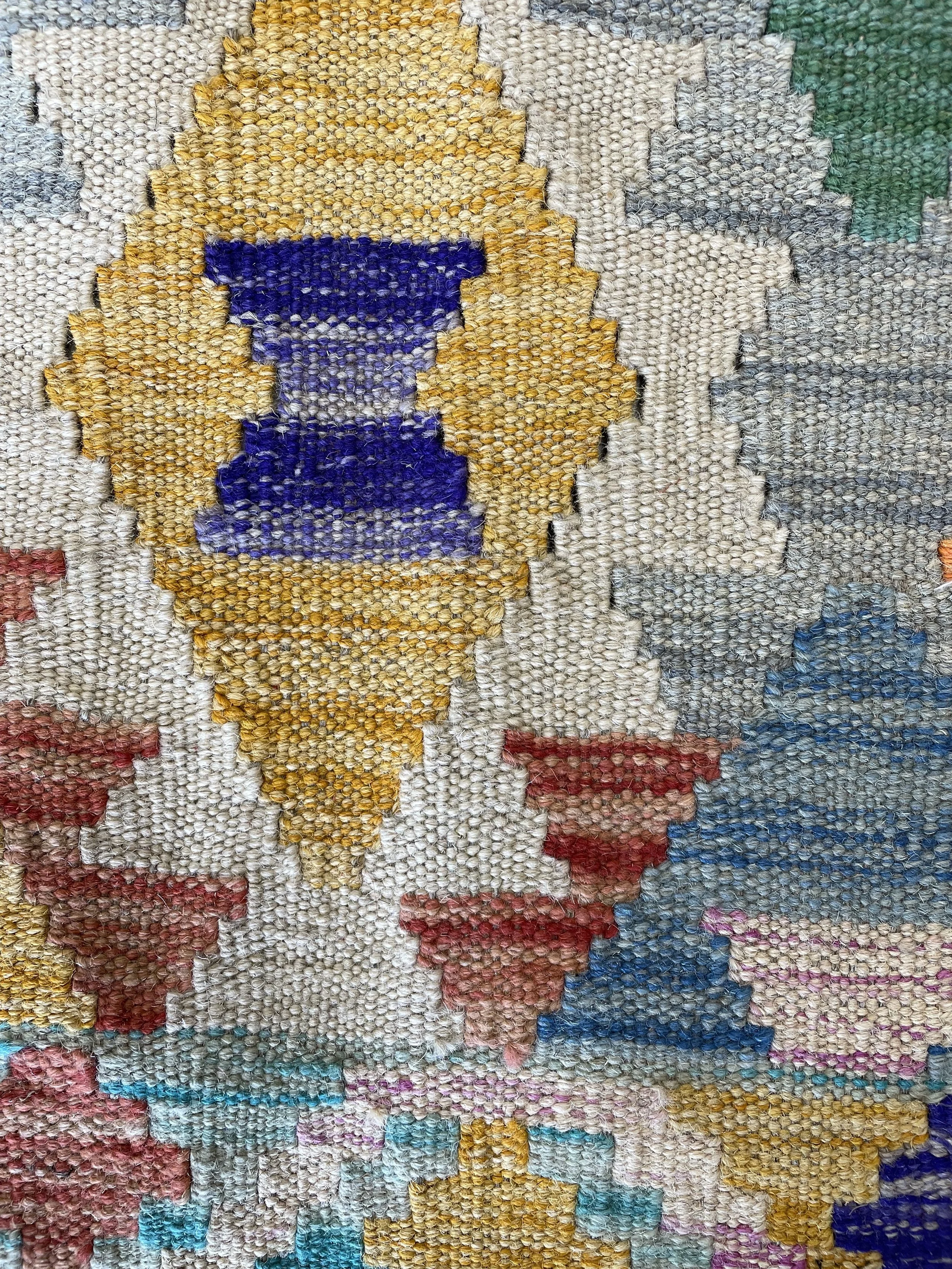 Hand-Woven 4x6 Kilim Rug — Kasra Rugs Toronto | Vintage Persian